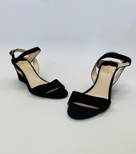 Load image into Gallery viewer, Prada Black Slingback Wedge Size 40