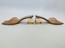 Load image into Gallery viewer, Gianvito Rossi Blush Cosmic Mules Size 37