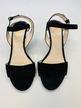 Load image into Gallery viewer, Prada Black Slingback Wedge Size 40