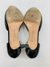 Load image into Gallery viewer, Manolo Blahnik Black D’orsay Sandal Size 39 1/2