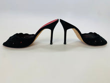 Load image into Gallery viewer, Manolo Blahnik Black Mule Size 40