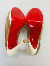 Load image into Gallery viewer, Christian Louboutin Jefferson Plato 140 Platform Slingback Size 39 1/2