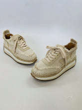 Load image into Gallery viewer, Rag & Bone Beige Retro Runner Espadrille Sneaker Size 36 1/2