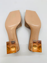 Load image into Gallery viewer, Gianvito Rossi Blush Cosmic Mules Size 37