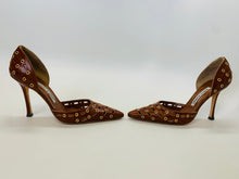 Load image into Gallery viewer, Manolo Blahnik Cognac D’orsay Pumps Size 39