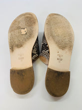 Load image into Gallery viewer, Fendi Studded Flower Slide Sandal Size 40