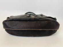 Load image into Gallery viewer, Brunello Cucinelli Brown Textured Leather Shoulder Bag