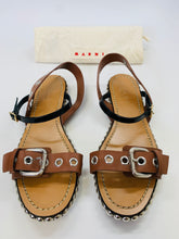 Load image into Gallery viewer, Marni Flat Studded Heel Sandal Size 40