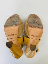 Load image into Gallery viewer, Jimmy Choo Beige Fiery Platform Sandal Size 36