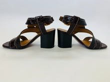 Load image into Gallery viewer, Chloe Brown Candice Sandals Size 37