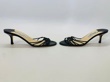 Load image into Gallery viewer, Jimmy Choo Black Slide Sandals Size 38