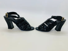 Load image into Gallery viewer, Khaite Black Strappy Sandal Size 37