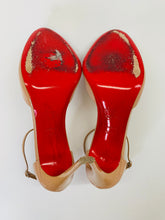 Load image into Gallery viewer, Christian Louboutin Nude Senora 100mm Sandals Size 39 1/2