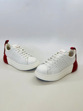 Load image into Gallery viewer, Red Valentino White and Red Bowalk Platform Sneaker Size 36