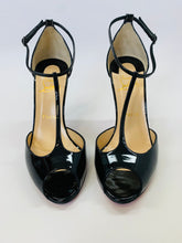 Load image into Gallery viewer, Christian Louboutin Black Senora Sandals Size 39 1/2