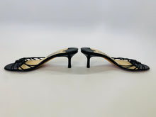 Load image into Gallery viewer, Jimmy Choo Black Slide Sandals Size 38