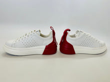 Load image into Gallery viewer, Red Valentino White and Red Bowalk Platform Sneaker Size 36