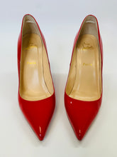 Load image into Gallery viewer, Christian Louboutin Red Kate 100mm Pumps Size 39 1/2