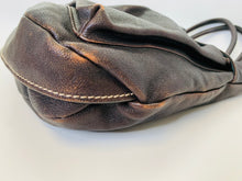Load image into Gallery viewer, Brunello Cucinelli Brown Textured Leather Shoulder Bag