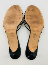Load image into Gallery viewer, Jimmy Choo Black Slide Sandals Size 38