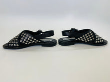 Load image into Gallery viewer, McQ by Alexander McQueen Black Kim Sandal size 40