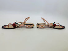 Load image into Gallery viewer, Gucci Hatsumomo Cherry Thong Sandal Size 37 1/2