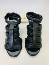 Load image into Gallery viewer, Khaite Black Strappy Sandal Size 37