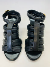 Load image into Gallery viewer, Khaite Black Strappy Sandal Size 37