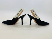Load image into Gallery viewer, Christian Dior J’Adior Black Slingbacks Size 37 1/2