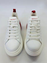 Load image into Gallery viewer, Red Valentino White and Red Bowalk Platform Sneaker Size 36