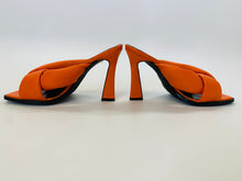 Load image into Gallery viewer, Pinko Orange Padded Cushion Sandals Size 37