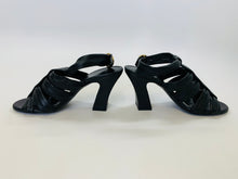 Load image into Gallery viewer, Khaite Black Strappy Sandal Size 37