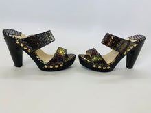 Load image into Gallery viewer, Jimmy Choo Ulrika Wooden Platform Sandals Size 37