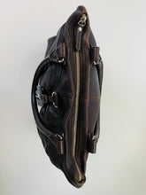 Load image into Gallery viewer, Brunello Cucinelli Brown Textured Leather Shoulder Bag