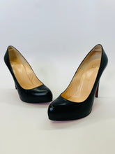 Load image into Gallery viewer, Christian Louboutin Black Rolando Pumps Size 39 1/2