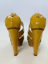 Load image into Gallery viewer, Jimmy Choo Beige Fiery Platform Sandal Size 36