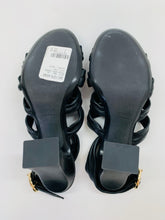 Load image into Gallery viewer, Khaite Black Strappy Sandal Size 37