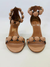 Load image into Gallery viewer, Alaia Blush La Bombe 95mm Sandals Soze 39 1/2