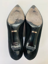 Load image into Gallery viewer, Gucci Black Suede Booties Size 39 1/2
