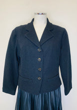 Load image into Gallery viewer, CHANEL Black Short Jacket Size 44