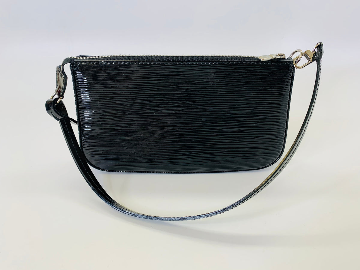Louis Vuitton Black Epi Pochette Accessoires Hand Pouch M52982 - YI00058