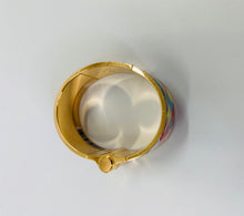 Load image into Gallery viewer, Hermès Charniere  L Bolduc Au Carr Bracelet Size M