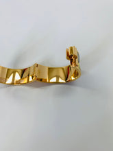 Load image into Gallery viewer, Hermès Charniere  L Bolduc Au Carr Bracelet Size M