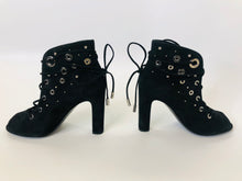 Load image into Gallery viewer, Hermès Parade Peep Toe Booties Size 36 1/2