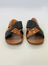Load image into Gallery viewer, Brunello Cucinelli Precious Strap Slides Size 37
