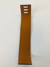 Load image into Gallery viewer, Hermès Bleu Izmir Shiny Alligator Kelly Dog Bracelet Size Small