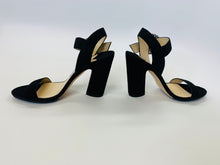 Load image into Gallery viewer, Jimmy Choo Black Maysa 85 Sandals Size 38 1/2
