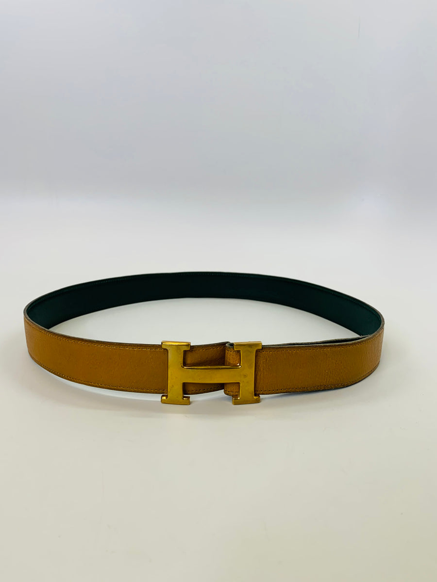 Hermès Vintage Mini Constance Belt Size 80