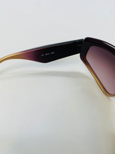 Load image into Gallery viewer, Jimmy Choo Merlot and Gold Ombré Sunglasses