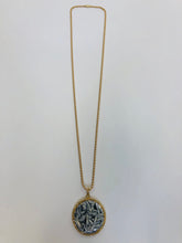 Load image into Gallery viewer, Rainey Elizabeth Brass Pendant and Necklace